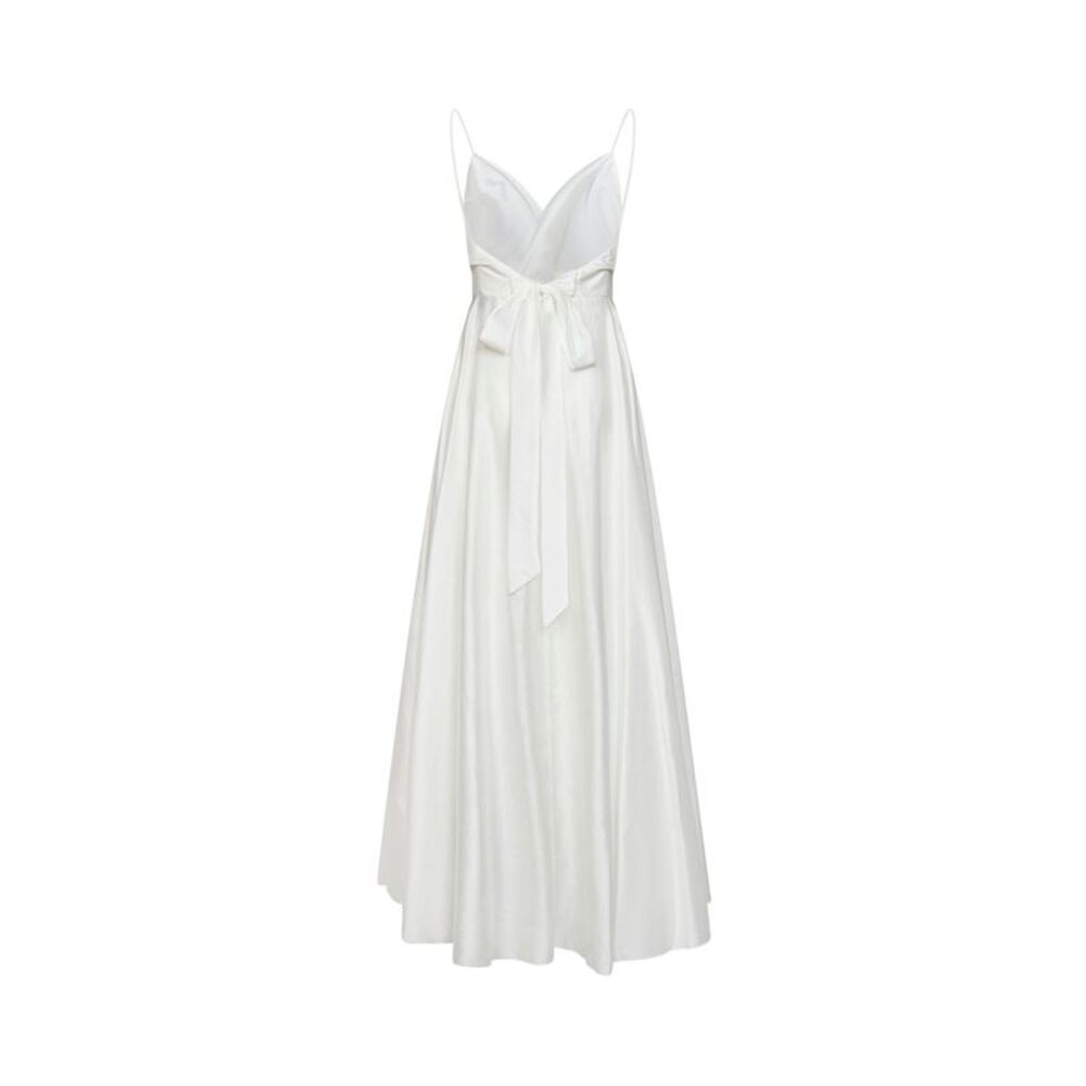 Blanca Vita Women White Lyocell Blend Long Dress - Picture 2 of 2